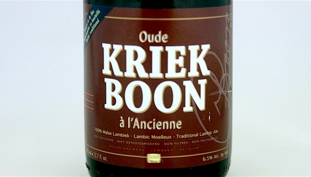 GOD SURØL: Boon Oude Kriek. GOD SURØL: Boon Oude Kriek.