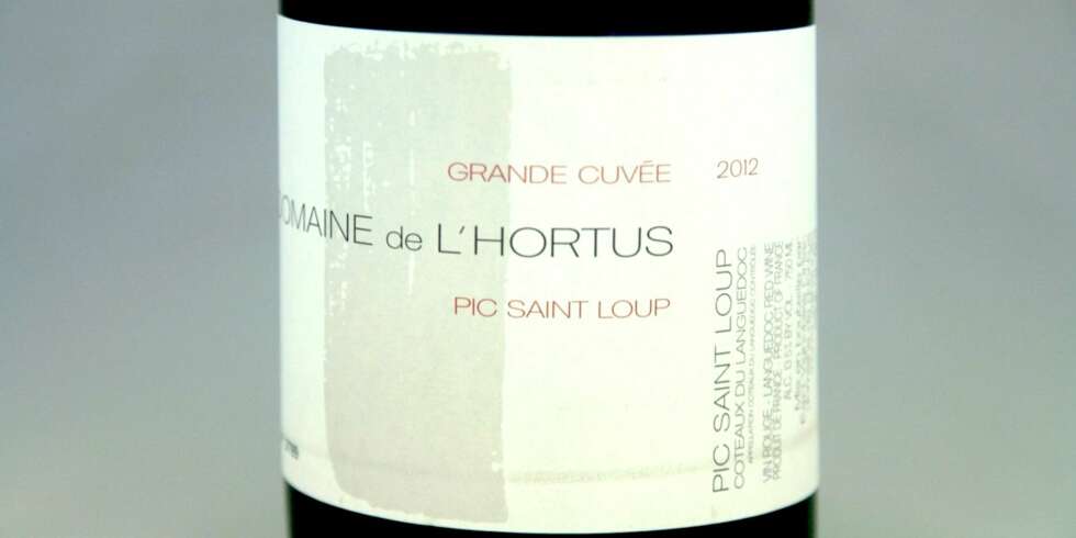 VILTVIN: Domaine de l'Hortus Grand Cuvée 2012. VILTVIN: Domaine de l'Hortus Grand Cuvée 2012.