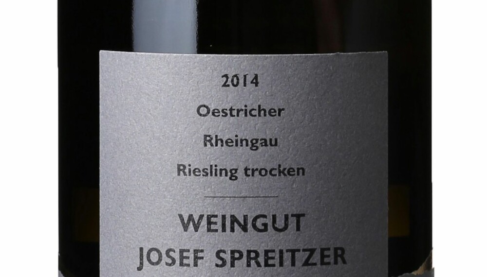 GOD VIN: Josef Spreitzer Oestrich Trocken 2014. GOD VIN: Josef Spreitzer Oestrich Trocken 2014.