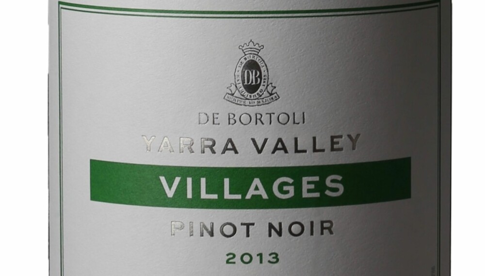GOD VIN: De Bortoli Yarra Valley Pinot Noir 2013. GOD VIN: De Bortoli Yarra Valley Pinot Noir 2013.