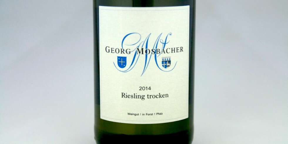 HVITVIN TIL RIBBE: Mosbacher Riesling Trocken 2014. HVITVIN TIL RIBBE: Mosbacher Riesling Trocken 2014.