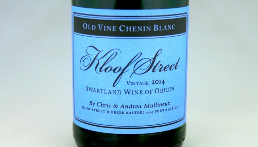 HVITVIN TIL RIBBE: Mullineux Kloof Street Old Vine Chenin Blanc 2014. HVITVIN TIL RIBBE: Mullineux Kloof Street Old Vine Chenin Blanc 2014.