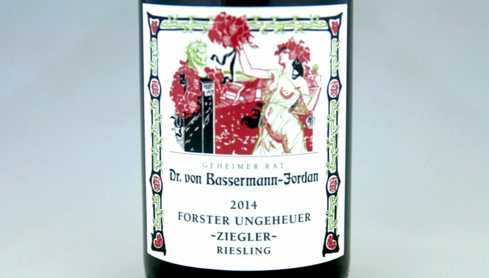 HVITVIN TIL PINNEKJØTT: Bassermann-Jordan Forster Ungeheuer Ziegler Riesling Trocken 2014. HVITVIN TIL PINNEKJØTT: Bassermann-Jordan Forster Ungeheuer Ziegler Riesling Trocken 2014.