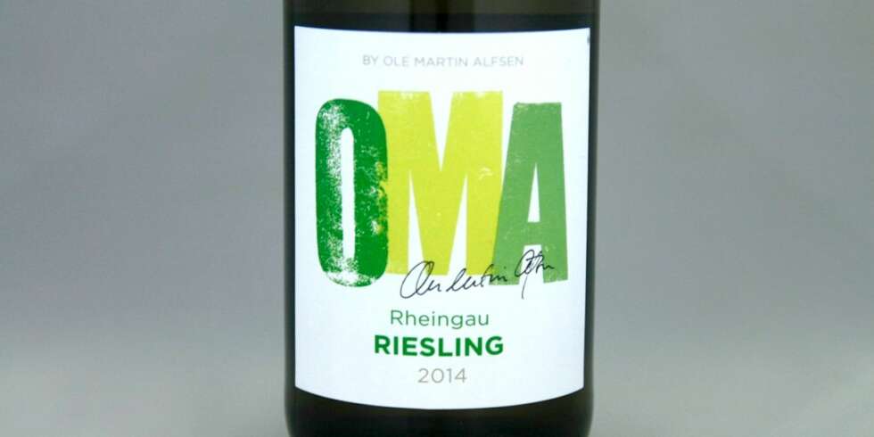 HVITVIN TIL LUTEFISK: OMA Riesling 2014. HVITVIN TIL LUTEFISK: OMA Riesling 2014.