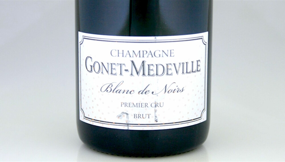 GODE BOBLER: Gonet-Medeville Premier Cru Blanc de Noirs Brut. GODE BOBLER: Gonet-Medeville Premier Cru Blanc de Noirs Brut.