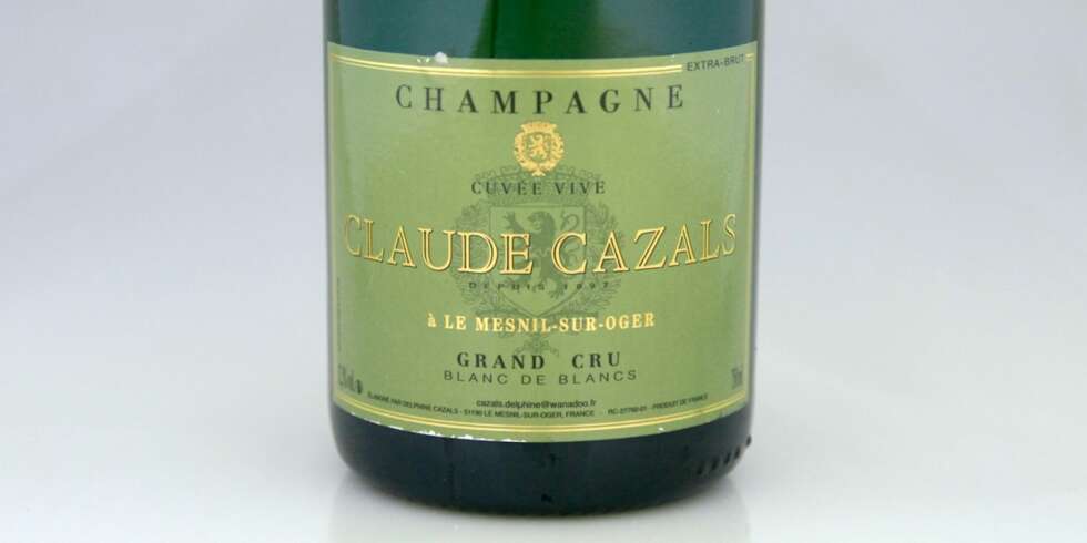 GODE BOBLER: Claude Cazals Blanc de Blancs Grand Cru Cuvée Vive Extra Brut. GODE BOBLER: Claude Cazals Blanc de Blancs Grand Cru Cuvée Vive Extra Brut.