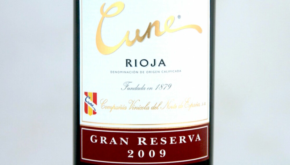 VILTVIN: Cune Gran Reserva 2009. VILTVIN: Cune Gran Reserva 2009.