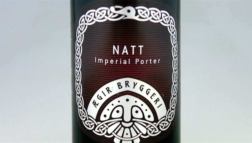 TOPP ØL: Ægir Natt Imperial Porter. TOPP ØL: Ægir Natt Imperial Porter.