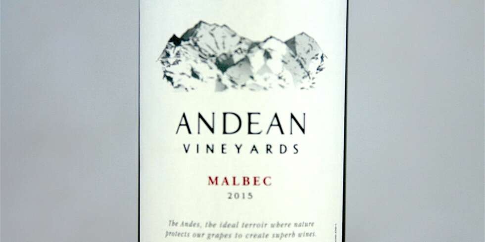 GODT KJØP: Andean Malbec 2015. GODT KJØP: Andean Malbec 2015.