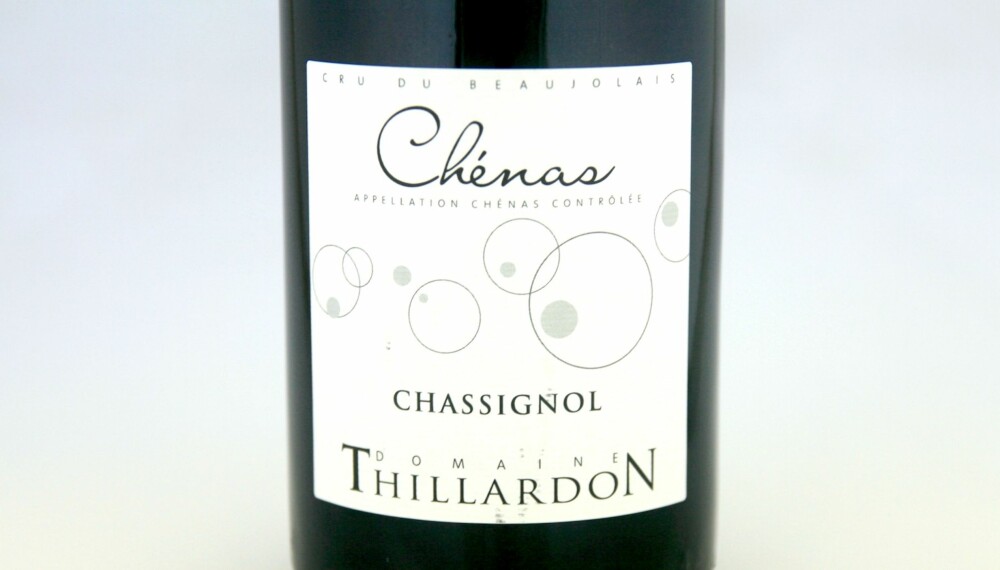GOD VIN: Thillardon Chénas Chassignol 2014 GOD VIN: Thillardon Chénas Chassignol 2014
