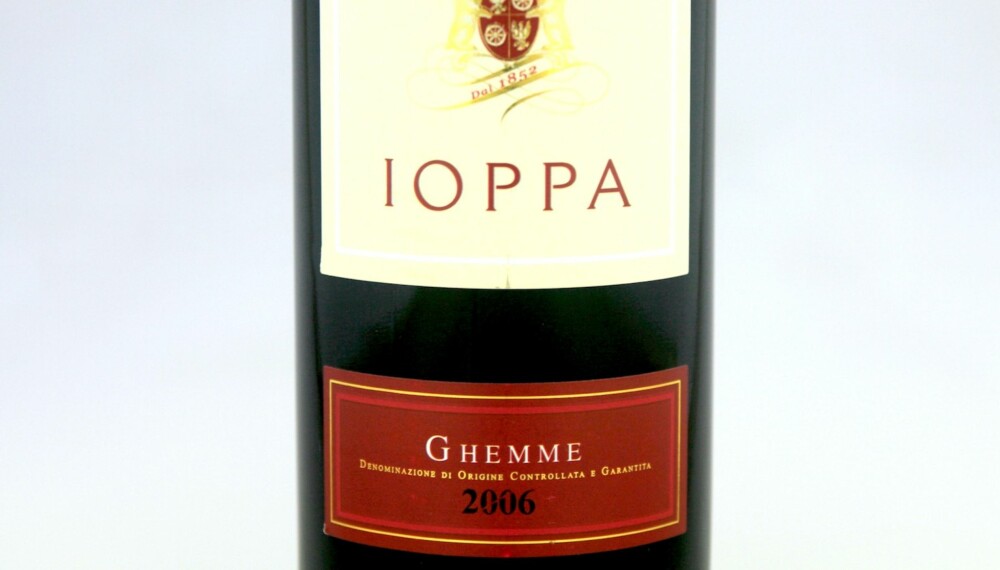 GOD VIN: Ioppa Ghemme 2006. GOD VIN: Ioppa Ghemme 2006.