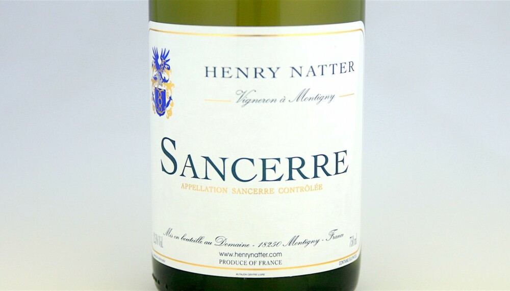 GOD VIN: Natter Sancerre 2015. GOD VIN: Natter Sancerre 2015.