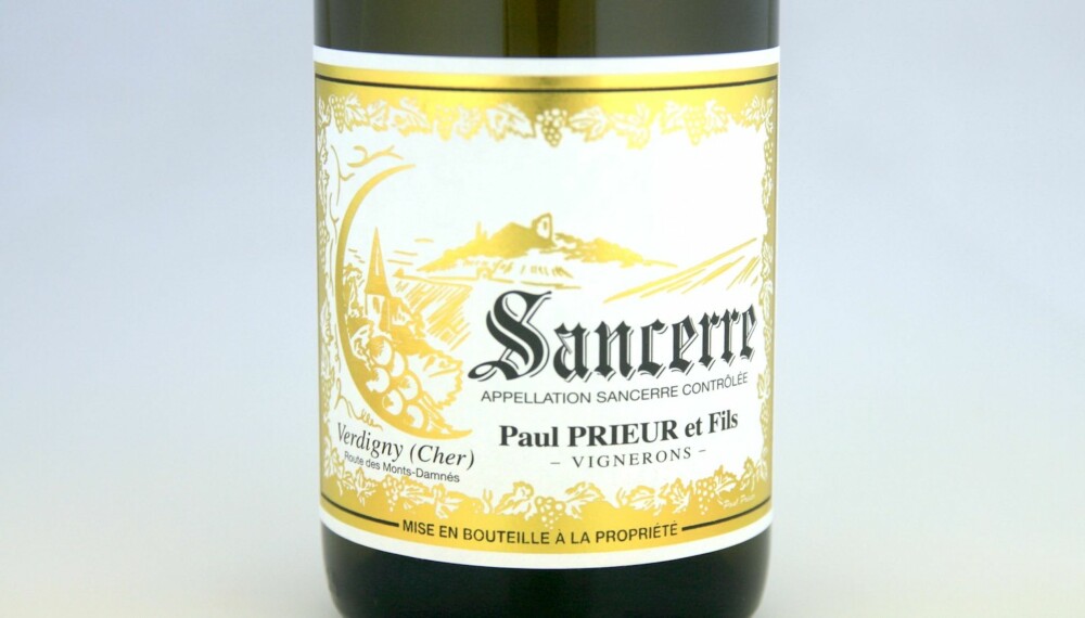 GOD VIN: Prieur Sancerre 2015. GOD VIN: Prieur Sancerre 2015.