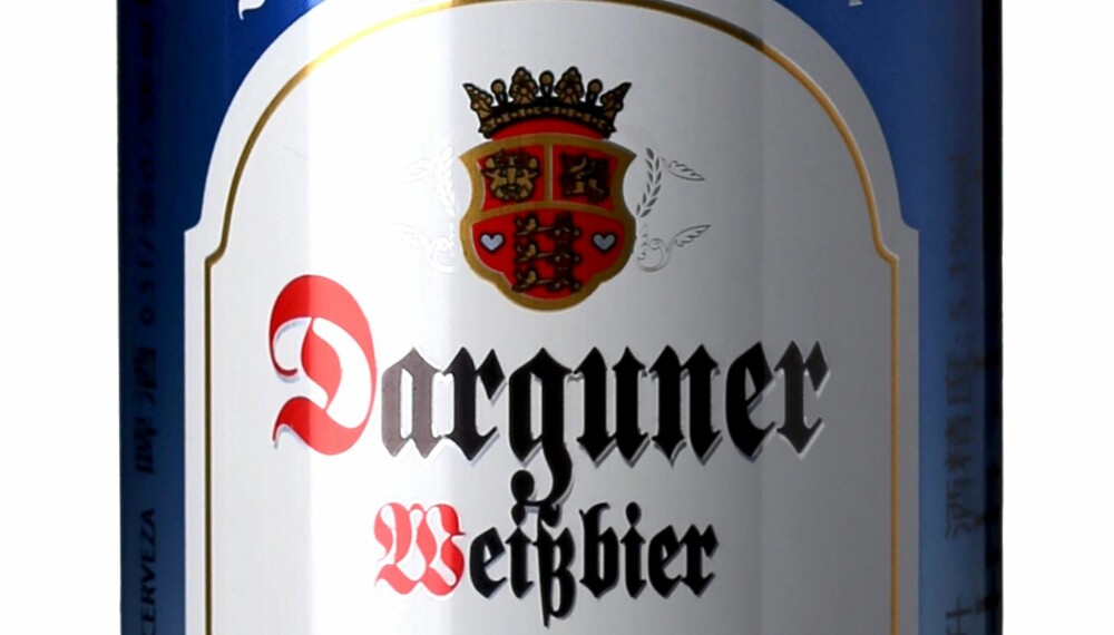 GODT ØL: Darguner Weissbier. GODT ØL: Darguner Weissbier.