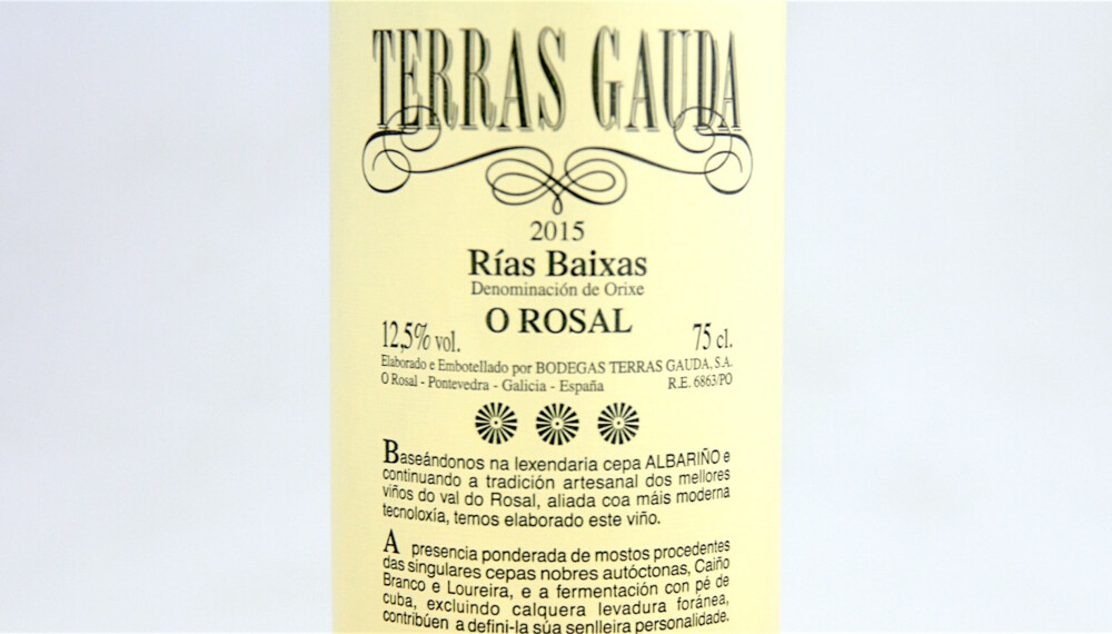 GODT KJØP: Terras Gauda O Rosal 2015. GODT KJØP: Terras Gauda O Rosal 2015.