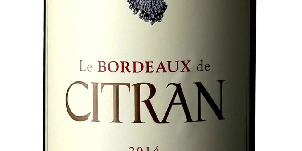 GODT KJØP: Le Bordeaux de Citran 2014. GODT KJØP: Le Bordeaux de Citran 2014.