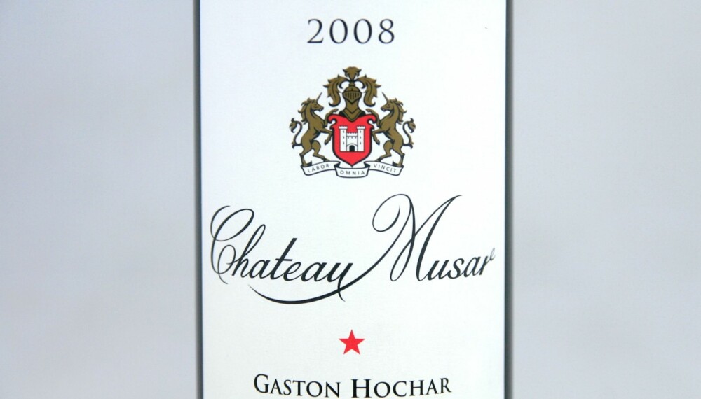 TIL VILT: Ch. Musar 2008. TIL VILT: Ch. Musar 2008.
