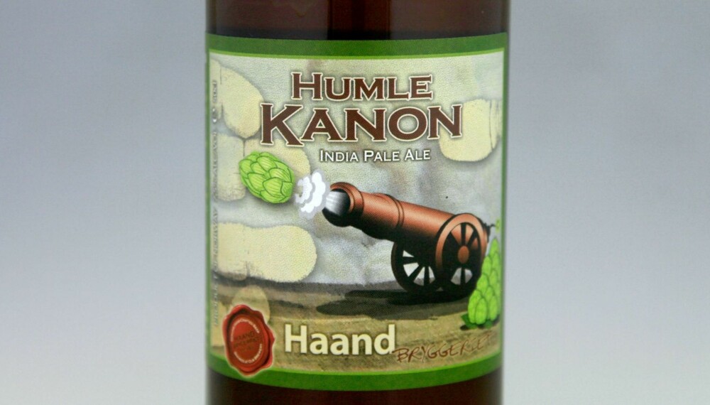 TIL RIBBE: Haandbryggeriet Humlekanon. TIL RIBBE: Haandbryggeriet Humlekanon.