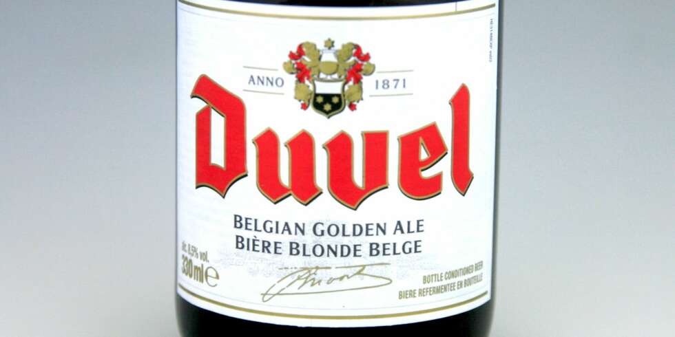 TIL LUTEFISK: Duvel. TIL LUTEFISK: Duvel.