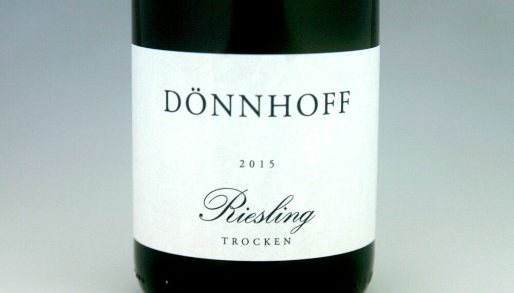 TIL LUTEFISK: Dönnhoff Riesling Trocken 2015. TIL LUTEFISK: Dönnhoff Riesling Trocken 2015.