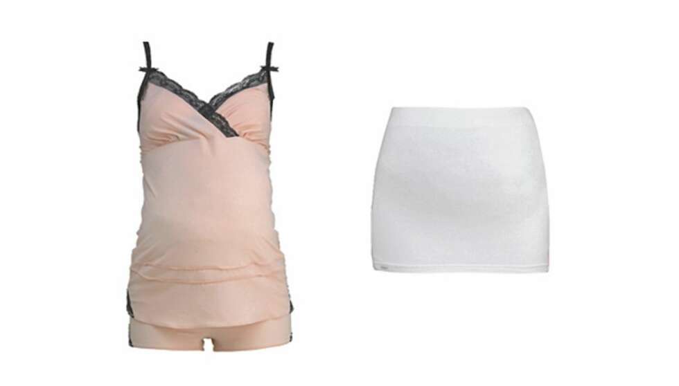 Blondeundertøy fra Mama Licious, kr 250. Bellaband fra Ingrid & Isabel, kr 249. Blondeundertøy fra Mama Licious, kr 250. Bellaband fra Ingrid & Isabel, kr 249.