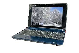 Acer Aspire One A150 var en av de første mini-bærbare på markedet, bare slått av Asus Eee. Acer Aspire One A150 var en av de første mini-bærbare på markedet, bare slått av Asus Eee.