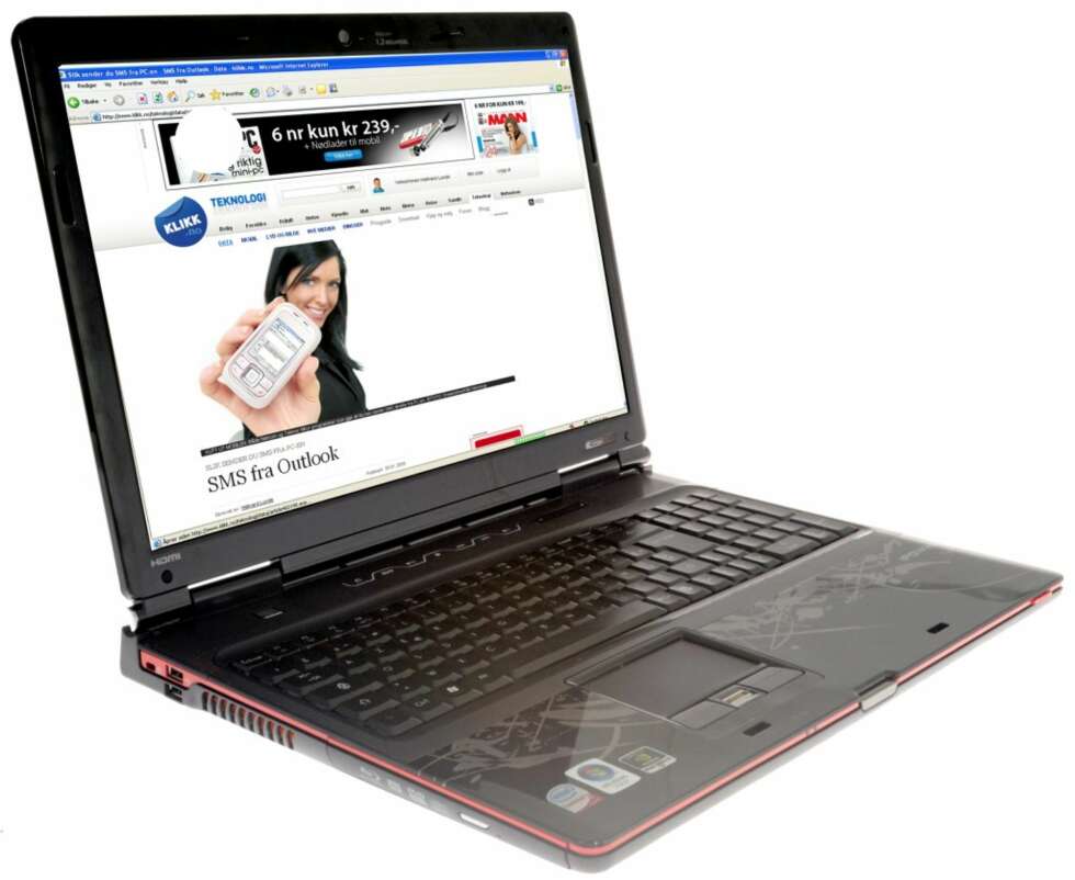 SPILL-PC: Packard Bell sikter seg inn mot gamermiljøet med denne bærbare PC-en. SPILL-PC: Packard Bell sikter seg inn mot gamermiljøet med denne bærbare PC-en.