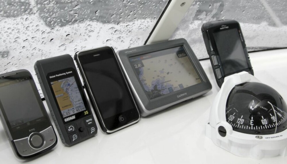 DE NYESTE: Håndholdt GPS er en rimelig forsikring på sjøen. DE NYESTE: Håndholdt GPS er en rimelig forsikring på sjøen.