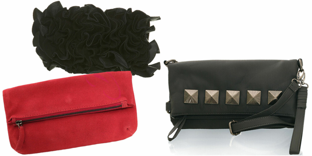 FRA VENSTRE: Diesel (kr 499), Topshop (kr 334), Vila (kr 299). FRA VENSTRE: Diesel (kr 499), Topshop (kr 334), Vila (kr 299).