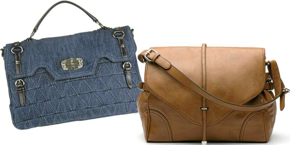 FRA VENSTRE: Miu Miu (kr 7299), Mango (kr 499) FRA VENSTRE: Miu Miu (kr 7299), Mango (kr 499)