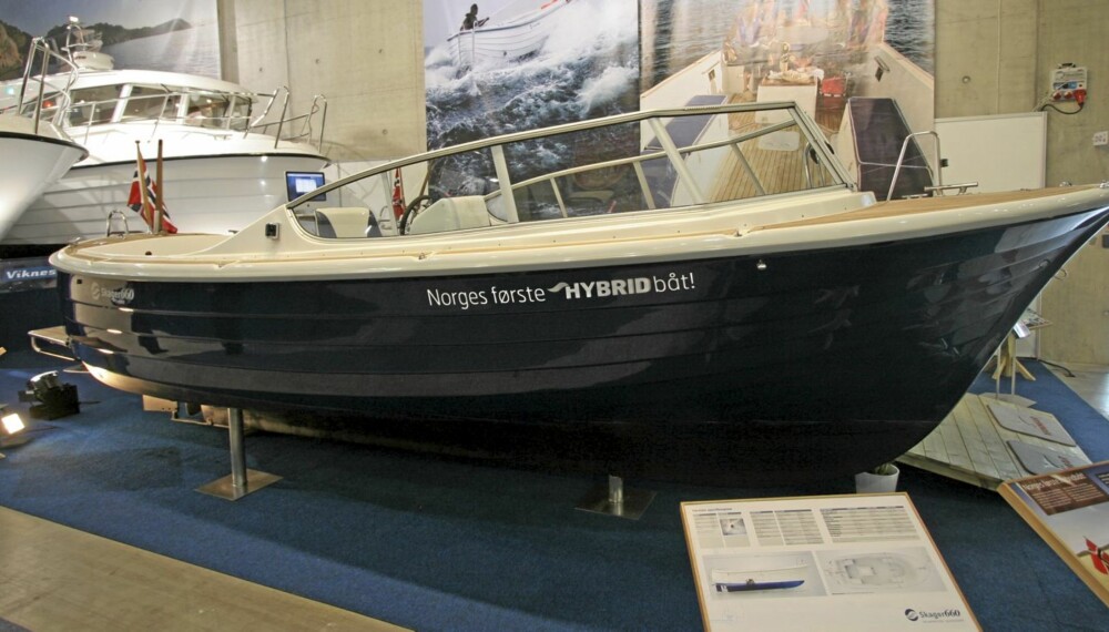 Skager 660 miljøbåt hybrid Skager 660 miljøbåt hybrid