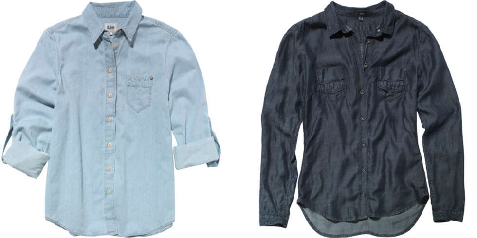 FRA VENSTRE: Lee jeans (kr 699), Mexx (kr 599). FRA VENSTRE: Lee jeans (kr 699), Mexx (kr 599).