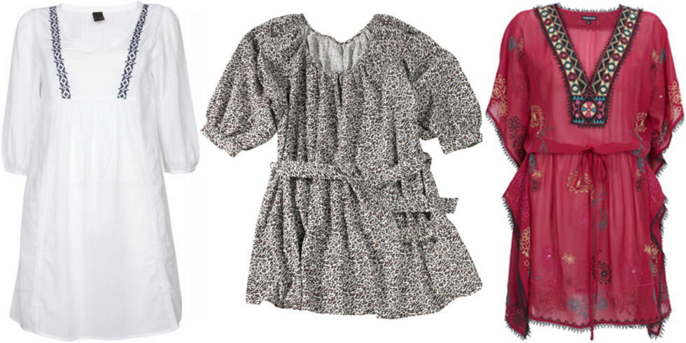 FRA VENSTRE: Vila (kr 299,95), Gina Tricot (kr 149), Warehouse (kr 510). FRA VENSTRE: Vila (kr 299,95), Gina Tricot (kr 149), Warehouse (kr 510).