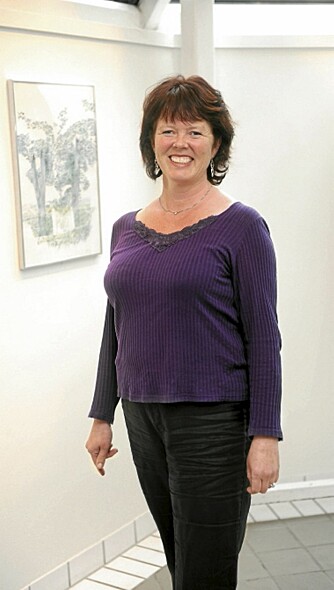 TRINE KOLDERUP (46): Ned fire og en halv kilo så langt. TRINE KOLDERUP (46): Ned fire og en halv kilo så langt.