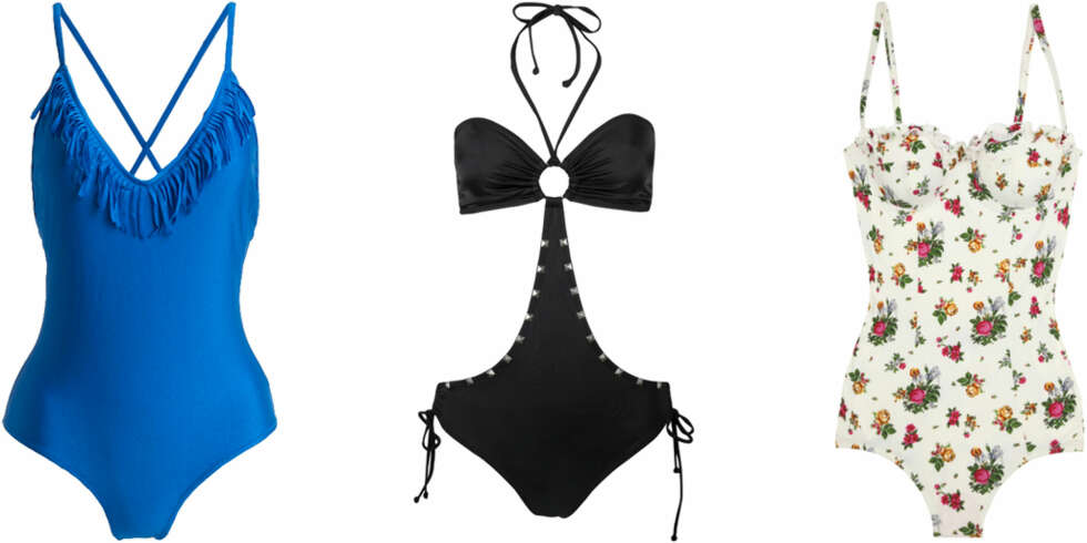 FRA VENSTRE: Lindex (kr 1999), Cubus (kr 179), D&G Dolce & Gabbana (kr 1651). FRA VENSTRE: Lindex (kr 1999), Cubus (kr 179), D&G Dolce & Gabbana (kr 1651).