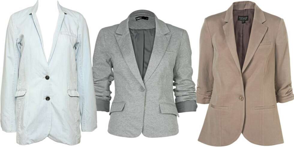FRA VENSTRE: Modström (kr 999), Cubus (kr 299), Topshop (kr 563). FRA VENSTRE: Modström (kr 999), Cubus (kr 299), Topshop (kr 563).