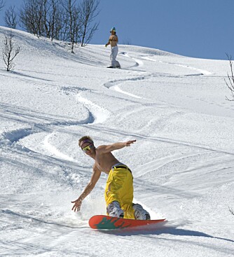 AVKJØLENDE: Stryn tiltrekker seg snowboardentusiaster året rundt. AVKJØLENDE: Stryn tiltrekker seg snowboardentusiaster året rundt.