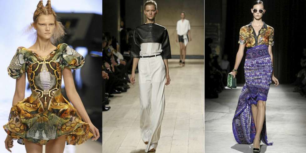 CATWALKSTIL: Kopier sommerens looks fra Alexander McQueen, Celine og Dries van Noten. CATWALKSTIL: Kopier sommerens looks fra Alexander McQueen, Celine og Dries van Noten.
