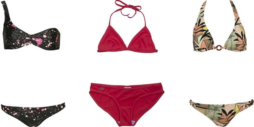 FRA VENSTRE: Insight (kr 599), Lacoste (kr 899/899), Pieces (kr 258). FRA VENSTRE: Insight (kr 599), Lacoste (kr 899/899), Pieces (kr 258).
