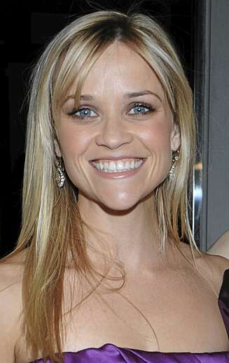 Hjerte: Reese Witherspoon har et hjerteformet ansikt. Hjerte: Reese Witherspoon har et hjerteformet ansikt.