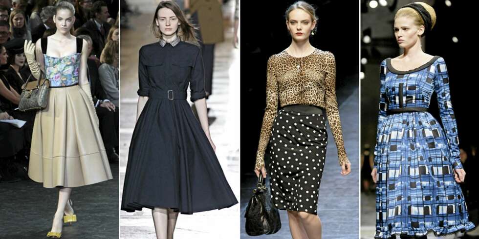 PÅ CATWALKEN: Louis Vuitton, Drien Van Noten, Dolce og Gabbana og Prada. PÅ CATWALKEN: Louis Vuitton, Drien Van Noten, Dolce og Gabbana og Prada.