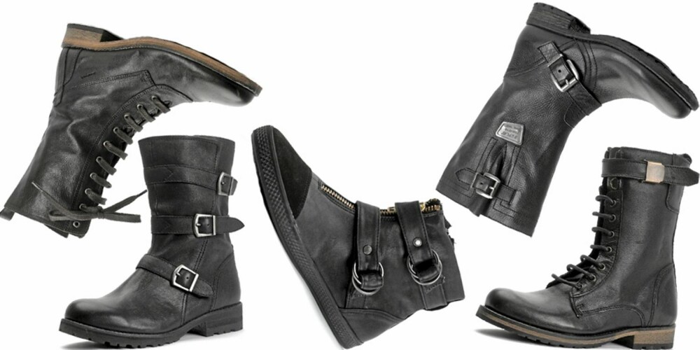 FRA VENSTRE: Sandwich (kr 2499), Vagabond (kr 1099), Vagabond (kr 599), We Are Replay (kr 1899), La Redoute (kr 999). FRA VENSTRE: Sandwich (kr 2499), Vagabond (kr 1099), Vagabond (kr 599), We Are Replay (kr 1899), La Redoute (kr 999).