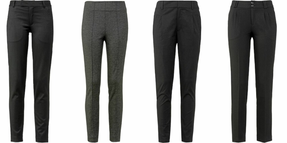 FRA VENSTRE: InWear (kr 999), Gant (kr 1500), JC (kr 399), La Redoute (kr 299). FRA VENSTRE: InWear (kr 999), Gant (kr 1500), JC (kr 399), La Redoute (kr 299).