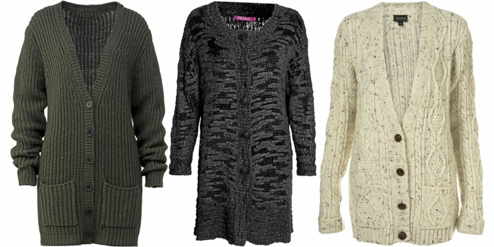 FRA VENSTRE: Cubus (kr 399), Indiska (kr 349), Topshop (kr 459). FRA VENSTRE: Cubus (kr 399), Indiska (kr 349), Topshop (kr 459).
