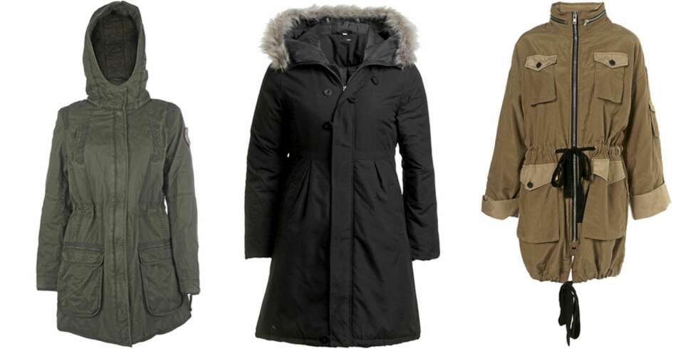 FRA VENSTRE: Only (kr 600), Ellos (kr 799), Topshop (kr 710). FRA VENSTRE: Only (kr 600), Ellos (kr 799), Topshop (kr 710).