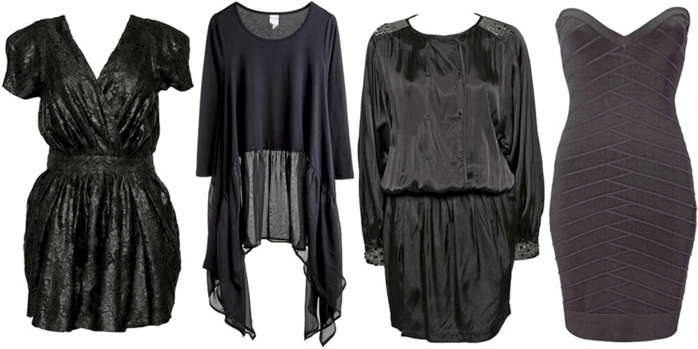 FRA VENSTRE: Whyred (kr 3359), Monki (kr 400), By Malene Birger (kr 2499), French Connection (kr 759). FRA VENSTRE: Whyred (kr 3359), Monki (kr 400), By Malene Birger (kr 2499), French Connection (kr 759).