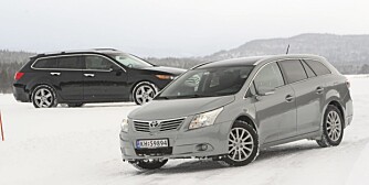 LIKE KARAKTERER: Toyota Avensis (over) og Honda Accord (under) får samme karakter - på ulikt grunnlag. LIKE KARAKTERER: Toyota Avensis (over) og Honda Accord (under) får samme karakter - på ulikt grunnlag.