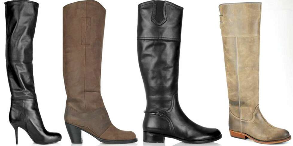 FRA VENSTRE: DKNY (kr 3725), Acne (kr 4000), Day Birger et Mikkelsen (kr 2097), Bronx (kr 1400). FRA VENSTRE: DKNY (kr 3725), Acne (kr 4000), Day Birger et Mikkelsen (kr 2097), Bronx (kr 1400).