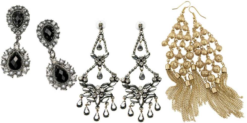 FRA VENSTRE: Accessorize (kr 95), Mango (kr299), Bik Bok (kr 79). FRA VENSTRE: Accessorize (kr 95), Mango (kr299), Bik Bok (kr 79).