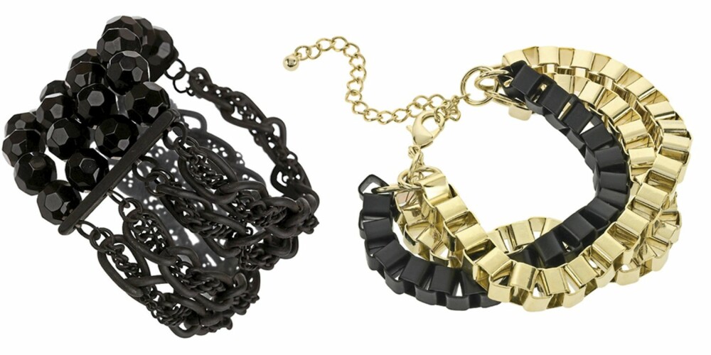 FRA VENSTRE: Topshop (kr 119), French Connection (kr 115). FRA VENSTRE: Topshop (kr 119), French Connection (kr 115).